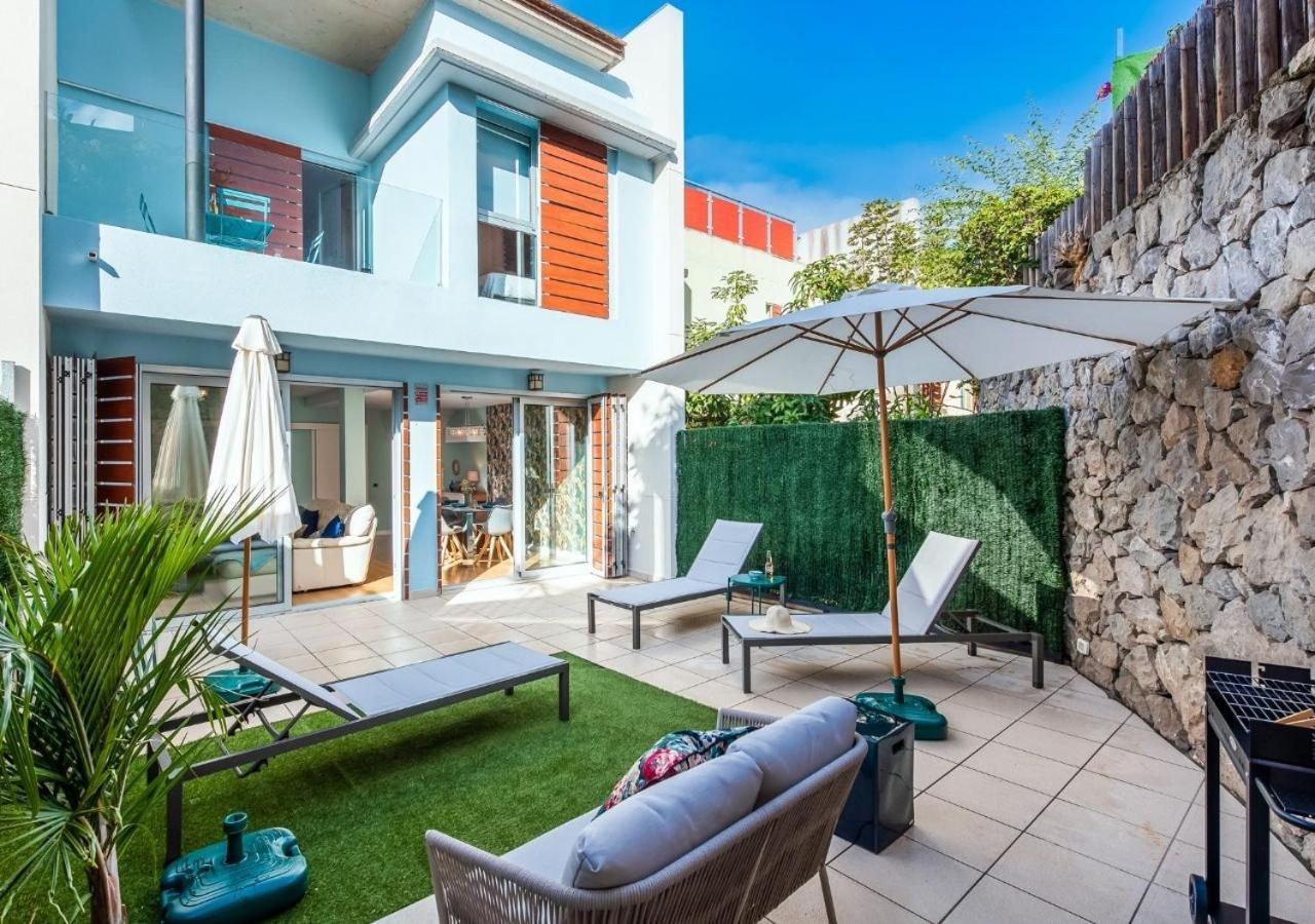 Family House With Patio And Communal Pool Villa Santa Úrsula Dış mekan fotoğraf
